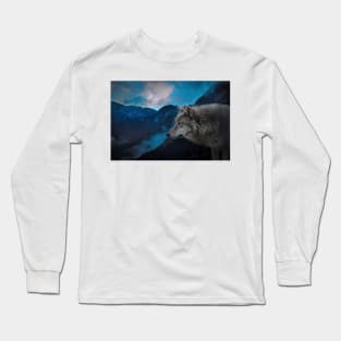 Wolf Mountain Long Sleeve T-Shirt